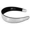axy Leather Headband in Crocodile Look Vintage Hair Band Leather