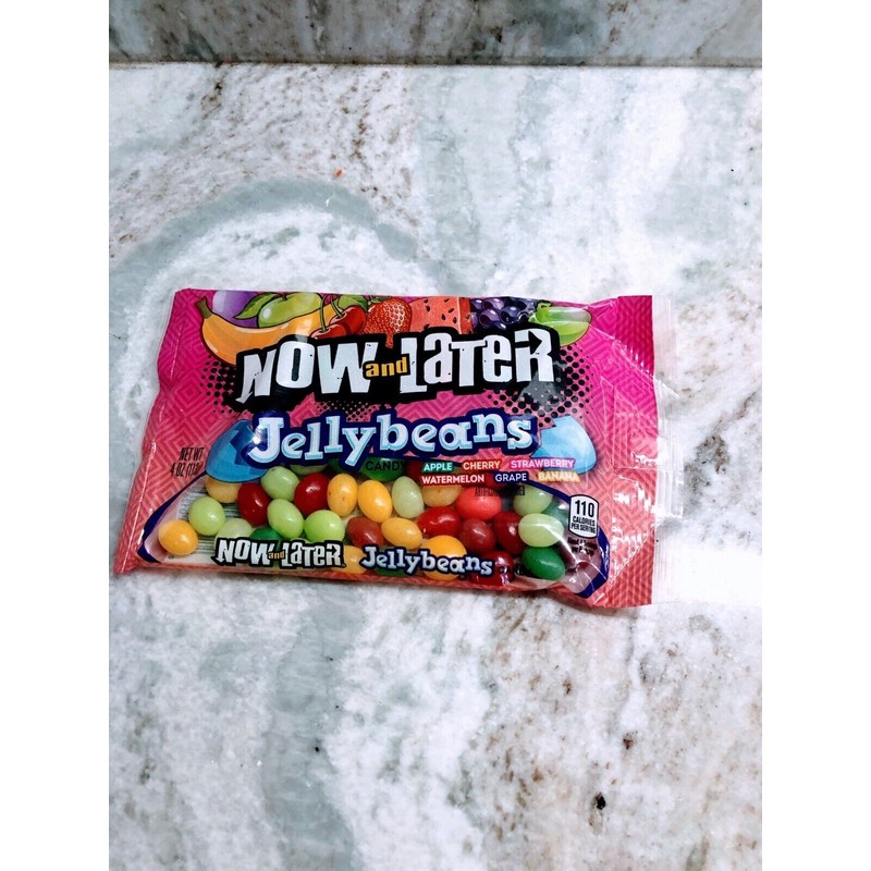 NOW AND LATER Jelly Beans 4 oz. Fruit Basket Easter