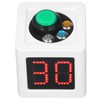 Cube Timer 1.4in 4 Sided Digital Shot Countdown Stopwatch for