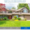 4 Outdoor WiFi Security Cameras 1080P Wireless with Night Vision