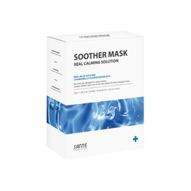 Sante Azulene Soother Mask 1 box (10ea) / 상떼 아줄렌 수더 마스크 1박스(10ea)