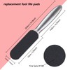 BNG BNG 40pcs Pedicure File Refill Pads Callus Remover for