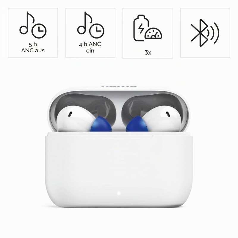 Hama Bluetooth Headphones (Wireless, TWS Headphones, Active Noise Cancelling, Earbuds