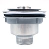 CENPEK 2pcs Kitchen Sink Drain Strainer Assembly, Stainless Steel Sink