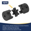uxcell 3/8" L075 Flexible 3-Piece L-Jaw Coupling Coupler Set &