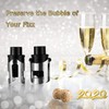 HYZ Champagne Stopper with Vacuum 2-Pack, Professional Bottles Sealer for