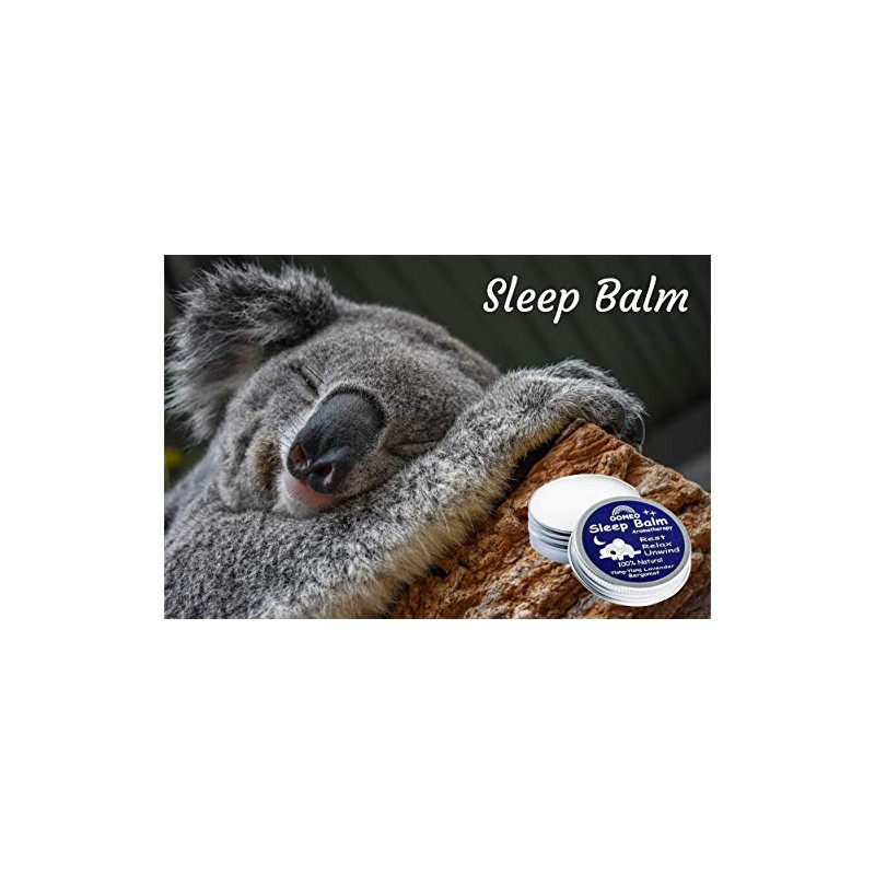 Oomeo Sleep Balm Aromatherapy with Lavender, Bergamot and Ylang-Ylang -