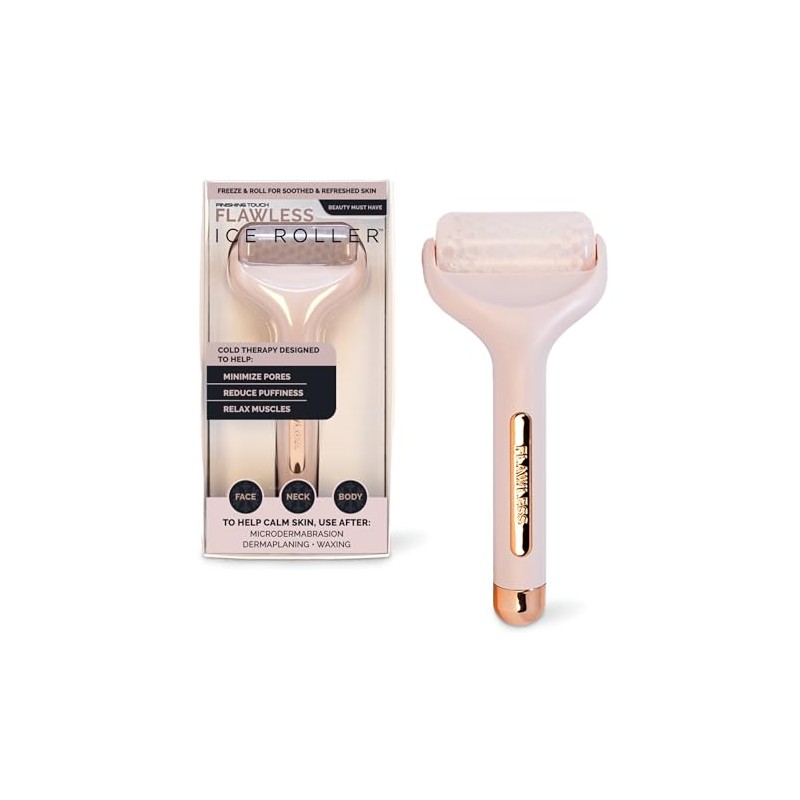 Finishing Touch Rodillo de Hielo para Masaje Facial Impecable
