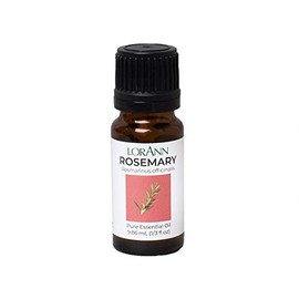 LorAnn Rosemary Oil (100% Pure Food Grade), 1/3 Ounce Dropper Bottle