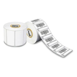 Etiqueta Térmica 2x1 (51x25 mm) Rollo 1,000 Pzs Precorte Marca Ribetec                                                                                