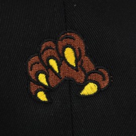 Fashionable Printed Outdoor Sports Cap, Baseball Cap, Duckbill Cap, Sun hat, Suitable for Both Men and Women (AU, Alpha, One Size, Black)