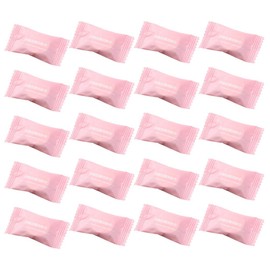 20 Pcs Compressed Towel Disposable Face Towel for Travel, Pink Nonwoven Facial Towels, Portable and Space-Saving, High Absorbency, Ideal for Trips and Outdoor Activities
