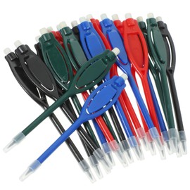 BESPORTBLE 20Pcs Golf Scoring Pencils Erasers Portable Plastic Writing Tools for Golf Events Sports Supplies for Players
