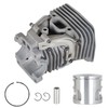 raseparter 455 460 Cylinder Piston Kit Replacement for 455 Rancher