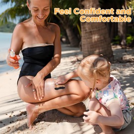 Self Tanner Brush,Tanning Brush for Self Tan,Large Self Tanning for Face and Body, Kabuki Body Leg Makeup Brush for Self Tanning Mousse,Sunless Tanner Makeup Brushes Vegan