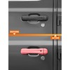 Savadicar 5-Piece Pink Door Handle Cover Trim Set for Jeep