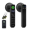 Anweller H1 Fingerprint Door Handle Lock, Smart Keyless Entry Door