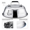 Metal Melting Dome Set of 3, Leonyo 12" & 9"