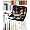 MsGoshin Leather Working Tools for Beginners: Professional Leather Craft Kit