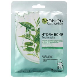 Garnier SkinActive Hydra Bomb Face Mask for Normal and Combination Skin Intensive Moisturising and Balancing Mask 32 g Green