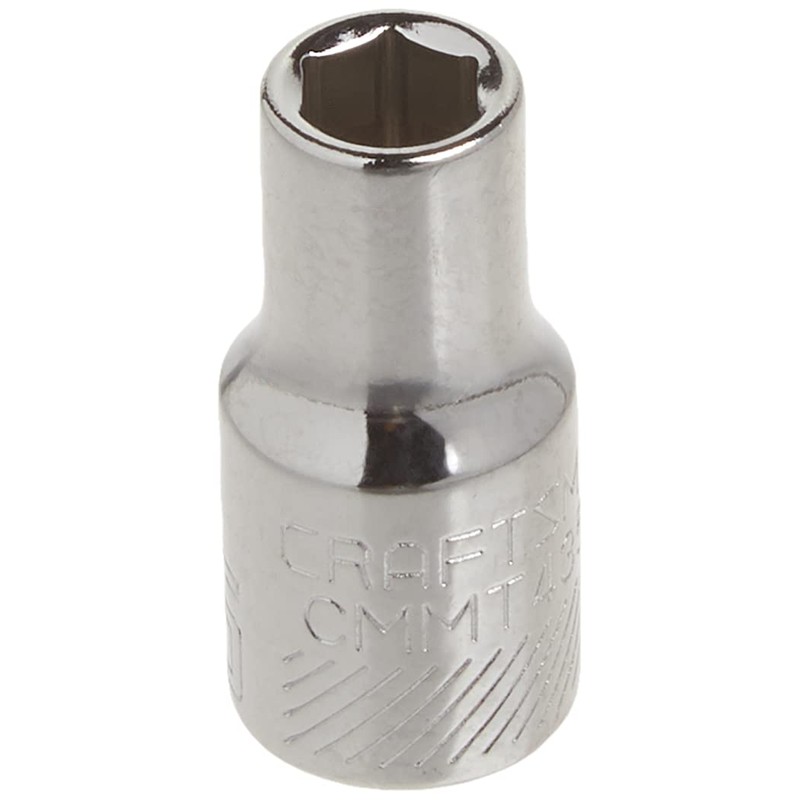 CRAFTSMAN Shallow Socket, Metric, 1/4-Inch Drive, 5.5mm, 6-Point (CMMT43511)
