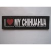 I ♥ MY CHIHUAHUA (Small) Package of 2 Julius-K9 Labels