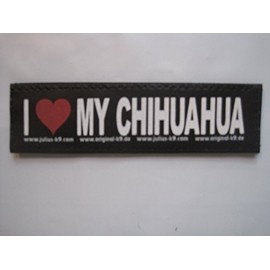 I ♥ MY CHIHUAHUA (Small) Package of 2 Julius-K9 Labels for K-9 Harnesses