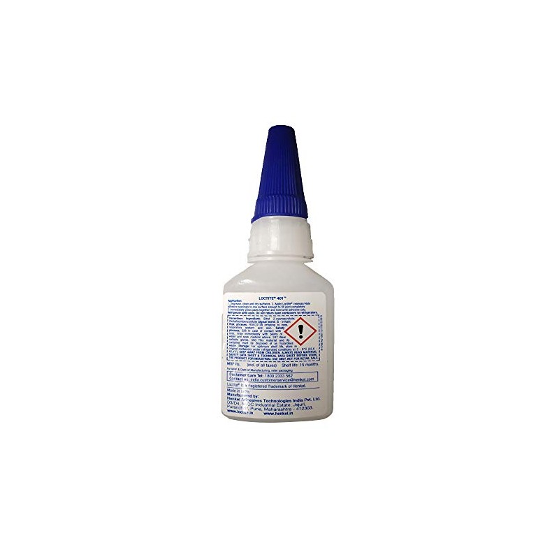Loctite Instant Adhesive, 401, Prism, 20 Gram Bottle