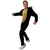 Foxxeo Black Brown Gorilla Costume for Adults, Size: XXXXL