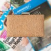 Cork Box Clutch, Silver1