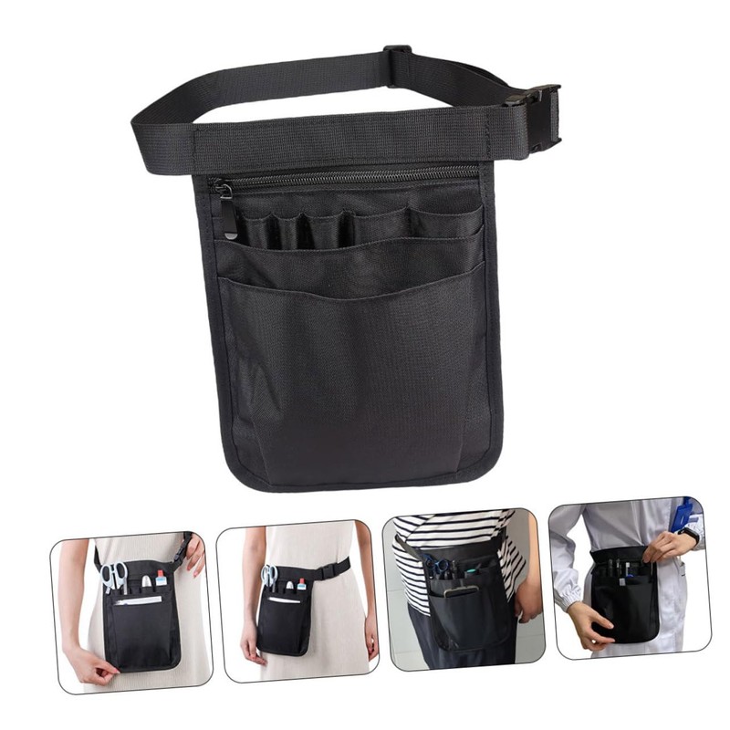 Baluue Multi-Functional Nursing Waist Bag Wear Resistant Medical Pouch for