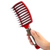 Peine de cepillo de pelo, peluquería de salón Masaje cepillo
