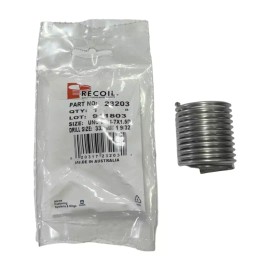 Recoil Free-Running Insert 1-1/4-7, 1.8750" OAL Stainless Steel, Tanged