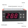 Electronic Digital Display Thermostat Double Output Temperature Controller for Floor