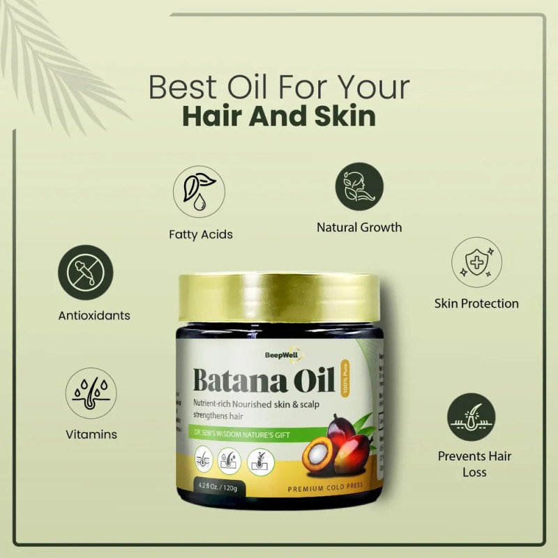 Aceite Para El Cabello Beepwell Batana Oil Para El Crecimien