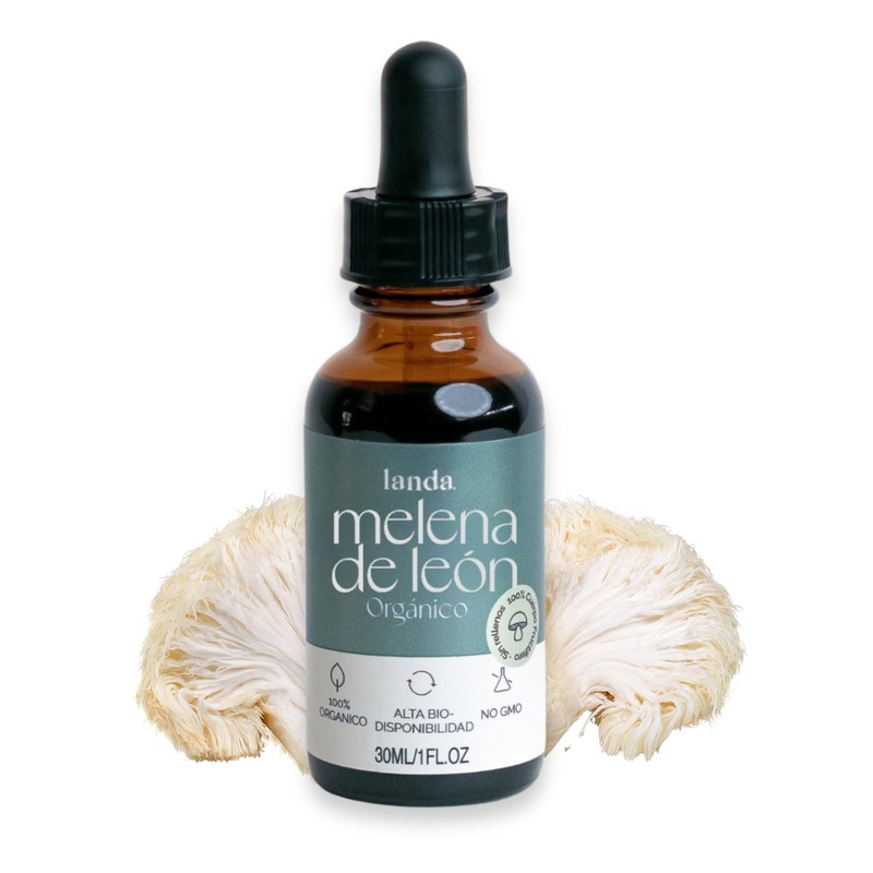 LANDA Extracto Liquido de Hongo Melena de León 30 ml
