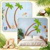 Dunzoom 4 Pack Jointed Palm Trees, Cardstock Paper Palm Tree