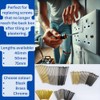 Electrical Long Socket Screws 40mm, 50mm, 75mm Black Nickel, Brass,