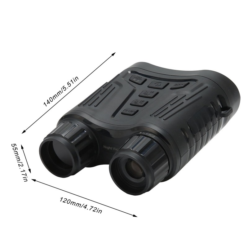 8X Night Vision Binoculars 3.2inch TFT Screen 984.3ft Range IP54