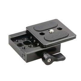 CAMVATE Quick Release Plate for Arca-Swiss Compatible QR Clamp Mount on Tripod Head (50 mm)