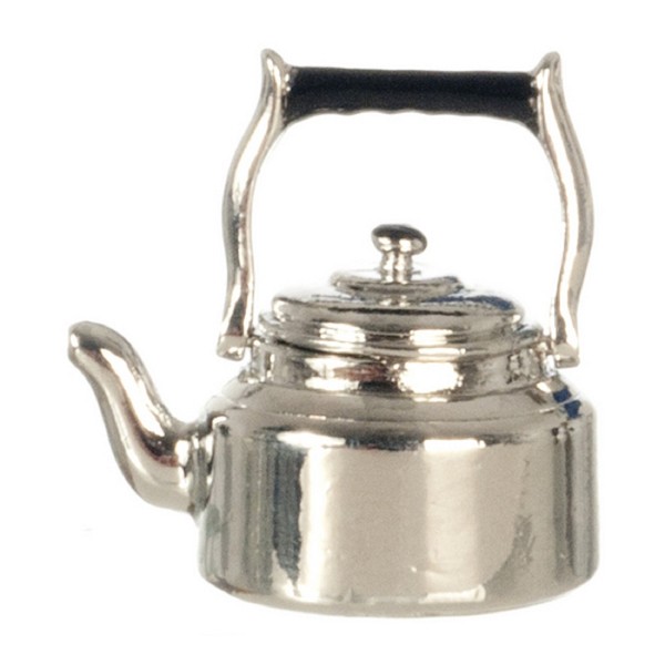 Dollhouse Miniature 1:12 Scale Silver TEA POT #G8197