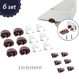 6Set Drawer Slides for kenlin Rite-Trak II Replacement 168 Track Guides,Rite-Trak II Replacement for Rite-Trak II Model #168 Drawer Guide Glide,Commercial Slide Style Drawers Drawer Slides(6)
