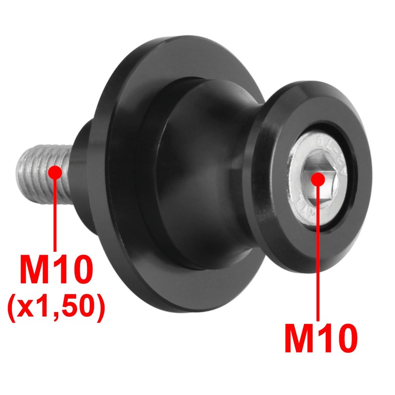 Area1 Universal CNC Motorcycle Stand Mount Swing Adapter M10 x