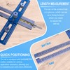 TOOMOD Cabinet Hardware Doweling Jig ，Adjustable Cabinet Template Tool for