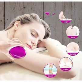 Crystal Hair Eraser, Reusable Hair Removal and Exfoliation Tool (Diamond)