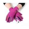 'Margot' Ladies' Gloves Vera Tucci Suede Feel Touch Screen Multi