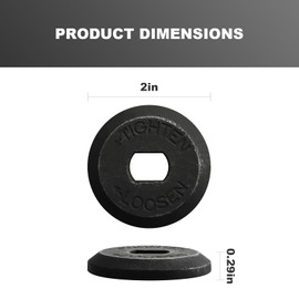 151962-01 Outer Blade Clamp Washer Compatible with DeWalt Miter Saws DW715, DW713, DW716, DW705, DW708, DW718 & More - Replacement Flange for 10" & 12" Saw Blades