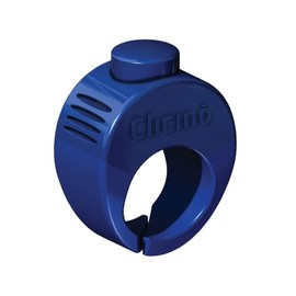 Karen Pryor Medium Clicino Clicker Ring for Dogs & Puppies – Hands-Free Dog Training with Ergonomic Finger Ring & Pull-On Closure – Loud, Clear Sound for Effective Behavior Reinforcement (Blue)