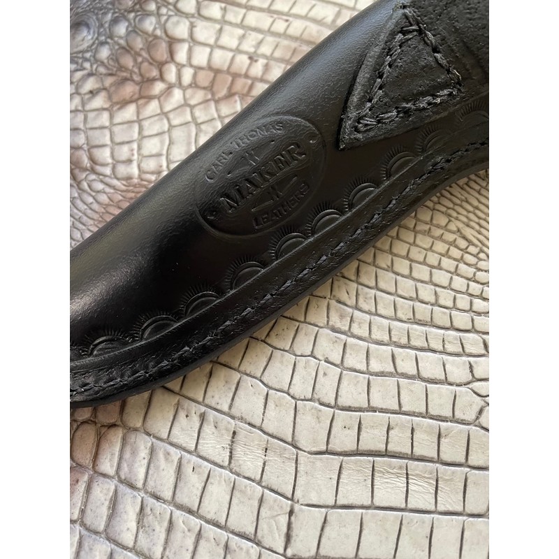 Custom Leather Right Hand Knife Sheath Fits Buck 105 or