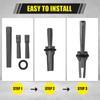 FLK Tech 10 Pack 5/8" Plug Wedges and Feather Shims